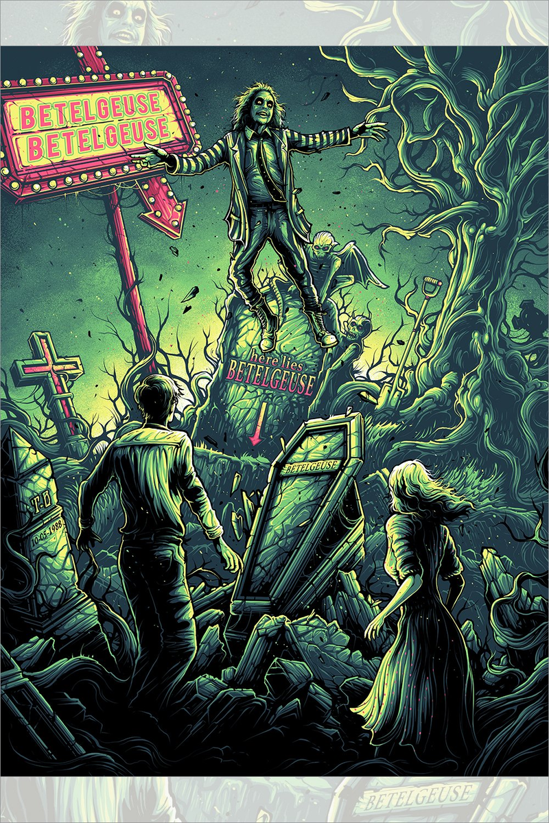 Beetlejuice by Dan Mumford